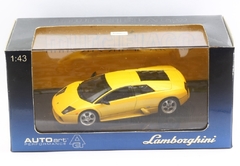 Miniatura Lamborghini Murcielago Amarela - 1/43 Autoart