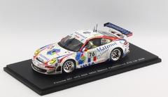 Miniatura Porsche 911 GT3 RSR #76 - Le Mans 2008 - 1/43 Spark