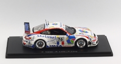 Miniatura Porsche 911 GT3 RSR #76 - Le Mans 2008 - 1/43 Spark