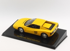 Miniatura Ferrari Testarossa Amarela - 1/43 Altaya