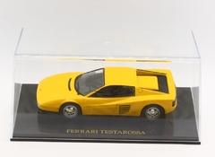 Miniatura Ferrari Testarossa Amarela - 1/43 Altaya