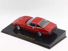 Miniatura Ferrari 365 GTC/4 Vermelha - 1/43 Altaya