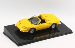 Miniatura Ferrari 246 GTS Dino Amarela - 1/43 Altaya