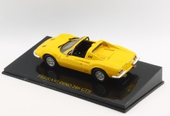 Miniatura Ferrari 246 GTS Dino Amarela - 1/43 Altaya