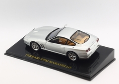 Miniatura Ferrari 575 M Maranello Prata - 1/43 Altaya