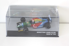 Miniatura Benetton B190 #20 F1 - Nelson Piquet - GP Japão 1990 - 1/43 Altaya
