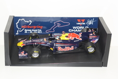 Miniatura Red Bull RB7 #1 F1 - S. Vettel - GP Alemanha 2011 - 1/18 Minichamps