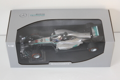 Miniatura Mercedes-Benz AMG W05 F1 #44 - L. Hamilton - GP Malásia 2014 - 1/18 Minichamps