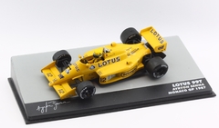 Miniatura Lotus Honda 99T #12 F1 - Ayrton Senna - GP Mônaco 1987 - 1/43 Altaya