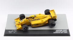 Miniatura Lotus Honda 99T #12 F1 - Ayrton Senna - GP Mônaco 1987 - 1/43 Altaya