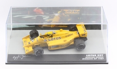 Miniatura Lotus Honda 99T #12 F1 - Ayrton Senna - GP Mônaco 1987 - 1/43 Altaya