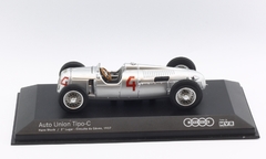 Miniatura Auto Union Tipo-C V-16 #4 - H. Stuck - GP Gávea 1937 - 1/43 Custom