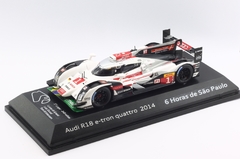 Miniatura Audi R18 e-tron #1 LMP1 - di grassi - kristensen - duval - 6Hs São Paulo 2014 - 1/43 Custom