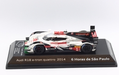 Miniatura Audi R18 e-tron #1 LMP1 - di grassi - kristensen - duval - 6Hs São Paulo 2014 - 1/43 Custom