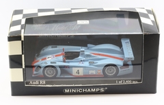 Miniatura Audi R8 #4 Gulf - Le Mans 2001 - 1/43 Minichamps