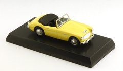 Austin Healey 100/6 Amarelo - 1/64 Kyosho - MVR Miniaturas