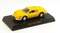 Ferrari Dino 246 GT Amarela - 1/64 Kyosho