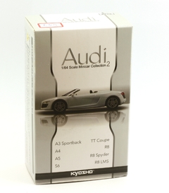 Miniatura Audi S6 Prata - 1/64 Kyosho