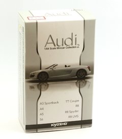 Audi S6 Preto - 1/64 Kyosho - MVR Miniaturas