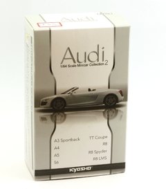 Audi S6 Branco - 1/64 Kyosho - MVR Miniaturas