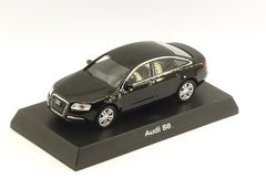 Miniatura Audi S6 Preto - 1/64 Kyosho