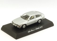 Miniatura Alfa Romeo Alfetta GTV Prata - 1/64 Kyosho