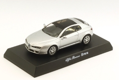 Miniatura Alfa Romeo Brera Prata - 1/64 Kyosho