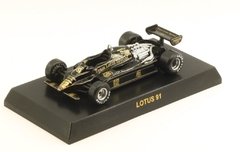 Miniatura Lotus 91 F1 #12 1982 - N. Mansell - 1/64 Kyosho