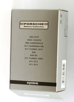 Porsche 928 S4 - Marrom - 1/64 Kyosho - MVR Miniaturas