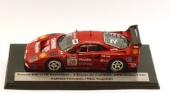 Miniatura Ferrari F40 GTE #28 - 2hs Curitiba 1996 - 1/43 Custom