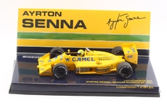 Miniatura Lotus 99T #12 - Ayrton Senna - GP Mônaco 1987 - 1/43 Minichamps