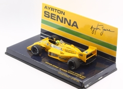 Miniatura Lotus 99T #12 - Ayrton Senna - GP Mônaco 1987 - 1/43 Minichamps