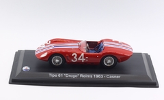 Miniatura Maserati Tipo 61 Drogo #8 - GP Reims 1963 - 1/43 Leo Models