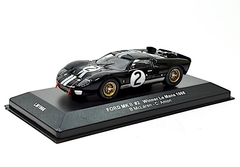 Miniatura Ford GT40 MKII #2 - Vencedor Le Mans 1966 - 1/43 Ixo