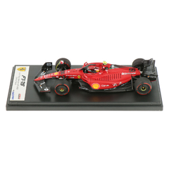 Miniatura Ferrari F1-75 #55 - C. Sainz - GP Bahrain 2022 - 1/43 Looksmart