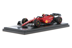 Miniatura Ferrari F1-75 #55 - C. Sainz - GP Inglaterra 2022 - 1/43 Looksmart