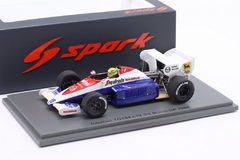 Miniatura Toleman TG184 #19 F1 - A. Senna - GP Inglaterra 1984 - 1/43 Spark
