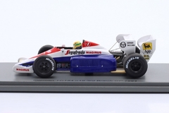 Miniatura Toleman TG184 #19 F1 - A. Senna - GP Inglaterra 1984 - 1/43 Spark