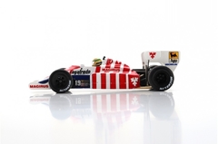 Miniatura Toleman Hart TG184 #19 F1 - Ayrton Senna - GP Portugal 1984 - 1/43 Spark