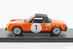 Miniatura Porsche 914/6 #1 - 84hs Nürburgring 1970 - 1/43 Spark