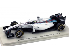 Miniatura Williams FW36 #19 - F. Massa - GP Austrália 2014 - 1/43 Spark