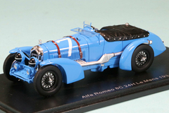 Miniatura Alfa Romeo 8C 2300 LM #7 - Le Mans 1934 - 1/43 Spark