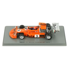 Miniatura March 751 #9 F1 - V. Brambilla - GP Áustria 1975 - 1/43 Spark