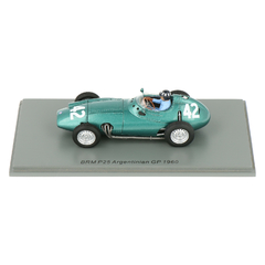 Miniatura BRM P25 #42 F1 - G. Hill - GP Argentina 1960 - 1/43 Spark