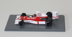 Miniatura McLaren M23 #1 F1 - E. Fittipaldi - GP Inglaterra 1975 - 1/43 Spark