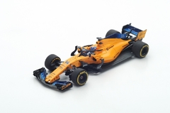 Miniatura McLaren MCL33 F1 #14 - Fernando Alonso - GP Austrália 2018 - 1/43 Spark