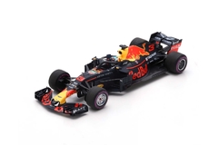 Miniatura Red Bull RB14 #3 F1 - D. Ricciardo - 250ª corrida - GP Monaco 2018 - 1/43 Spark