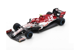 Miniatura Alfa Romeo C39 - A. Giovinazzi - 500ª Corrida Sauber - GP Turquia 2020 - 1/43 Spark