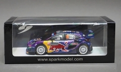 Miniatura Ford Puma Rally1 #19 WRC - S. Loeb - Vencedor Rali Monte Carlo 2022 - 1/43 Spark