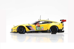 Miniatura Chevrolet Corvette C7.R LMGTE Pro #63 - Le Mans 2018 - 1/43 Spark